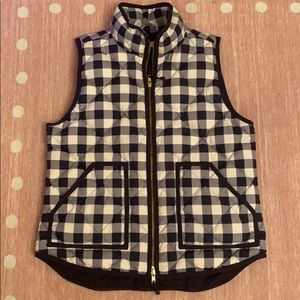 🎀J.Crew Plaid Puffer🎀